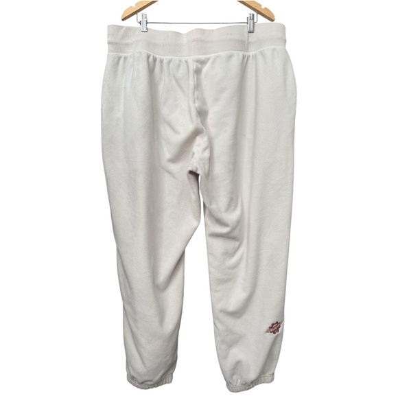Nike X Naomi Osaka Phoenix Fleece High Waisted Oversized Sweatpants Sz 2XL White - Picture 3 of 13